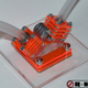 Illustration for article titled Projekt V2 Harley Davidson Case Mod is a Real Running Engine (Kinda)